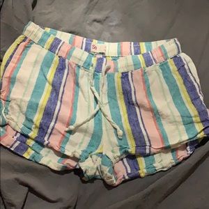Stripe shorts